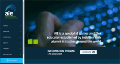Desktop Screenshot of aie.edu.au