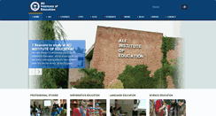 Desktop Screenshot of aie.edu.pk