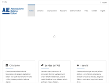 Tablet Screenshot of aie.it